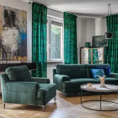 Jakie krzesła do zielonej kanapy - idealne połączenia kolorów i stylów