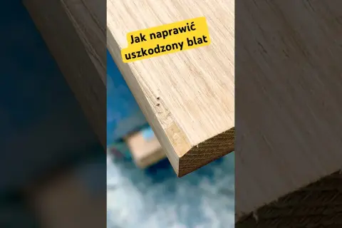 Jak naprawić uszkodzony blat kuchenny - proste metody na trudne uszkodzenia