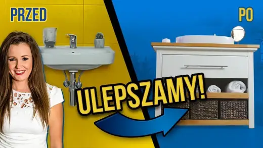 Jak zrobić szafkę pod umywalkę z komody bez zbędnych trudności